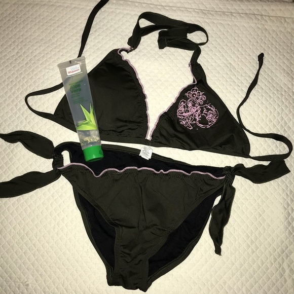 Motherhood size medium black blouse drawstring - Picture 5 of 8